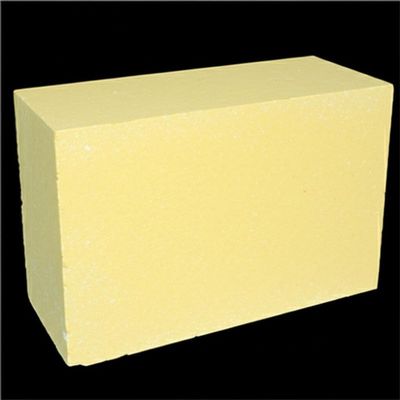 acheter Light Yellow High Alumina Refractory Brick Smooth Surface and Ash 0.3% for Refractory Solutions online manufacture