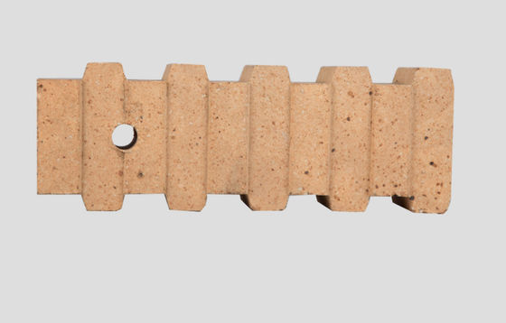 Brick d'ancrage à faible porosité Taille personnalisée Brick de craie haute résistance