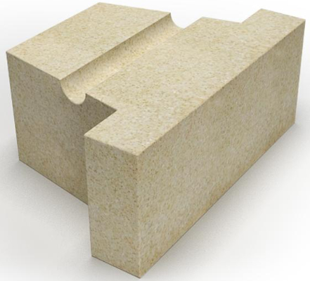 Briques réfractaires à haute teneur en aluminium avec une capacité de température de 1700-1800 °C Poids ≥ 3,2 kg