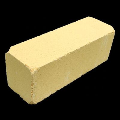 Light Yellow 55 Percent Al2O3 High Alumina Heat Resistant Brick Providing Excellent Resistance to Thermal Shock and Wear